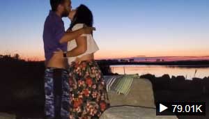 Mashing Again And Again Boobs Of His Cousin